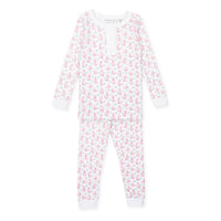 Alden Bunny Hop Pink Pajamas
