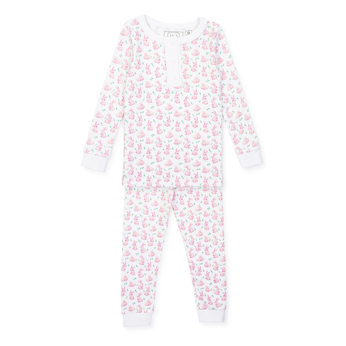 Alden Bunny Hop Pink Pajamas