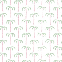 Parker Pacific Palms Pink Zipper Pajamas