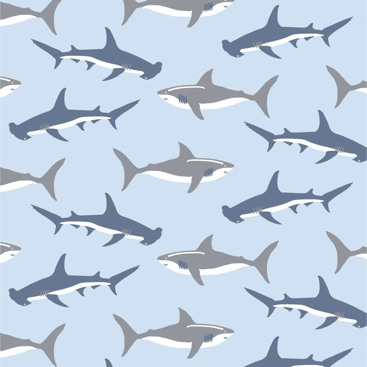 Grayson Swimming Shark Jammies