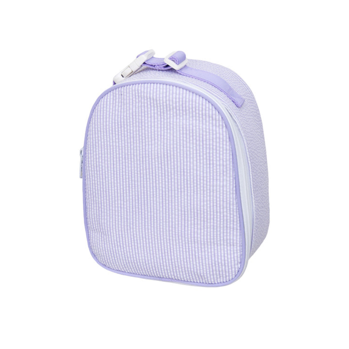 Lilac Seersucker Lunchbox