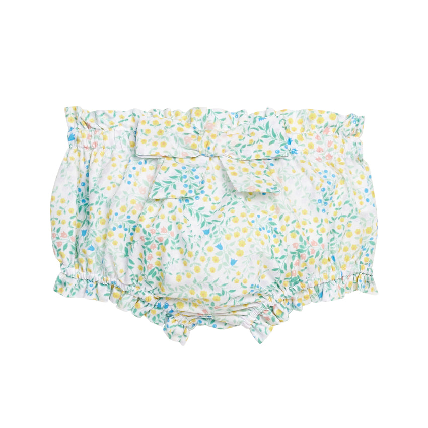 Dottie Bow Diaper Cover in Briarcliff Floral