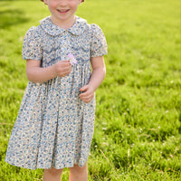 Bridget Dress in Wisteria Floral