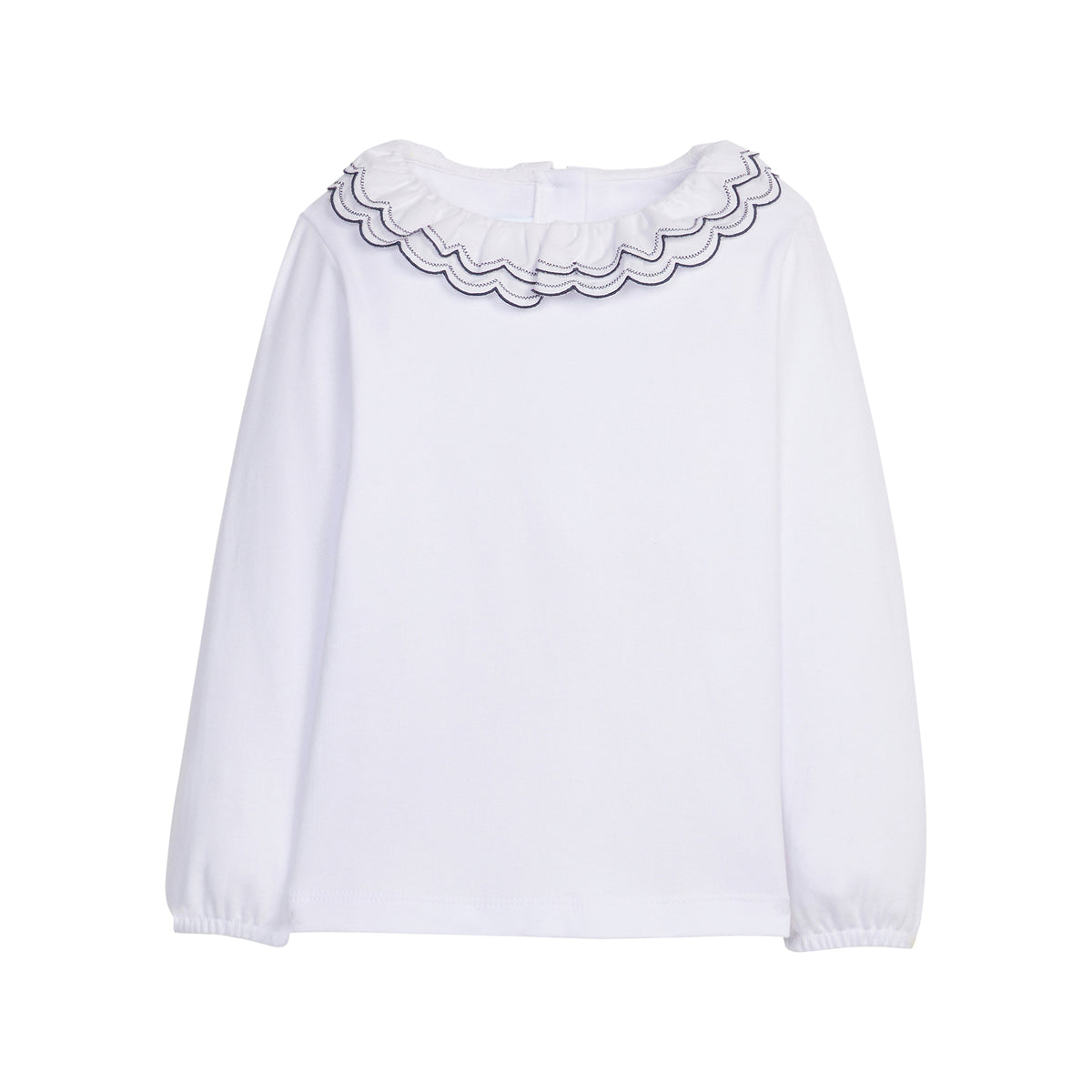 Navy Double London Blouse