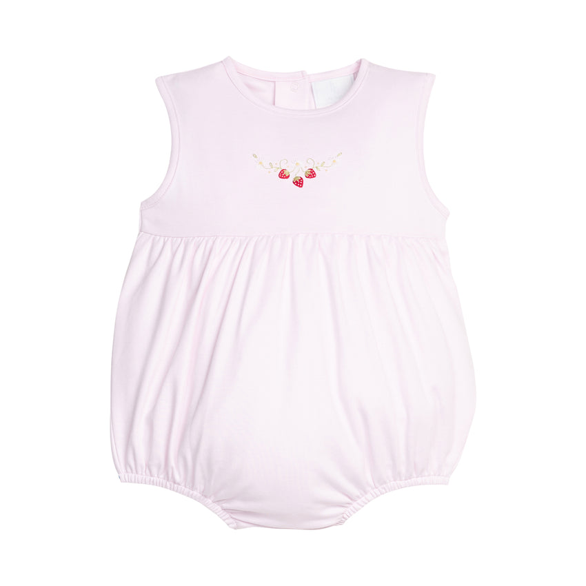 Strawberry Embroidered Bubble