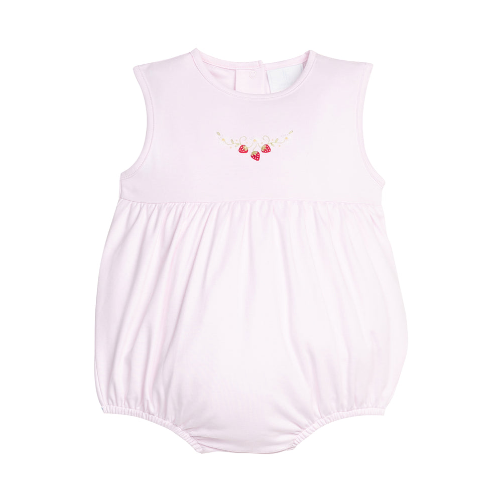 Strawberry Embroidered Bubble