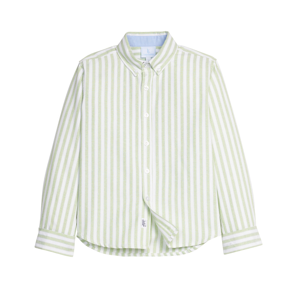 Button Down Shirt in Meriwether Stripe