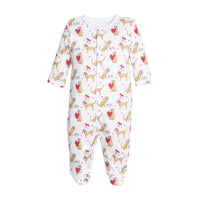 Woof You Printed Footie