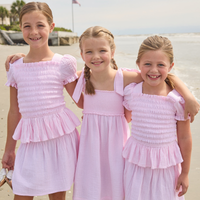 Leela Dress in Jaipur Pink