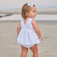 Mary Dee Diaper Set in Savannah Stripe