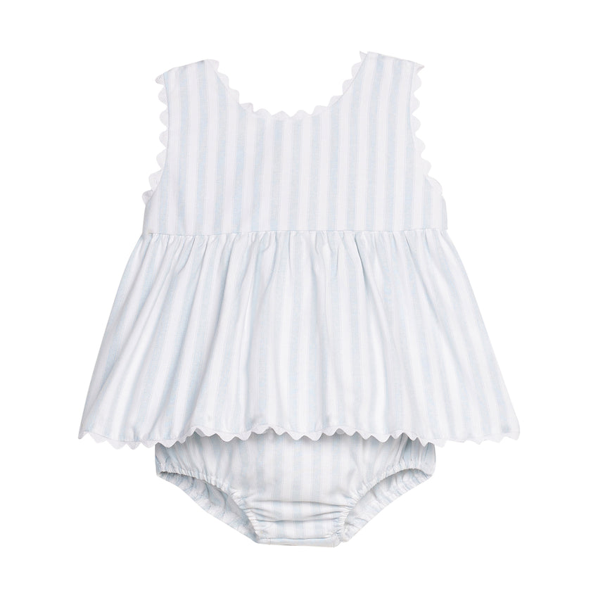 Mary Dee Diaper Set in Savannah Stripe