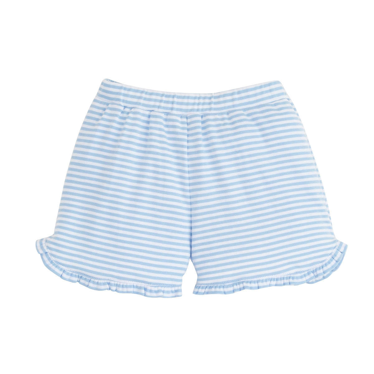 Tulip Shorts in Light Blue Stripe