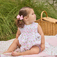 Meriwether Floral Smocked Bubble