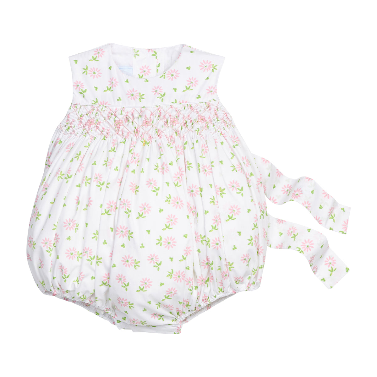 Meriwether Floral Smocked Bubble