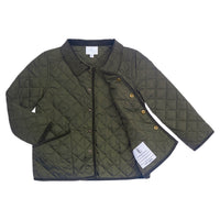 Classic Olive Quilted Jacket