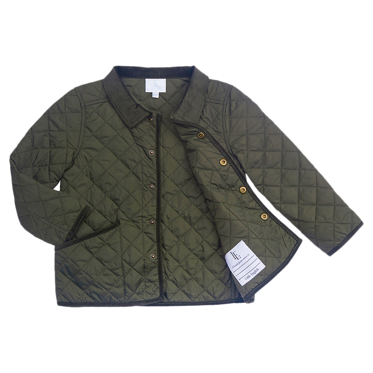 Classic Olive Quilted Jacket