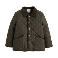 Classic Olive Quilted Jacket