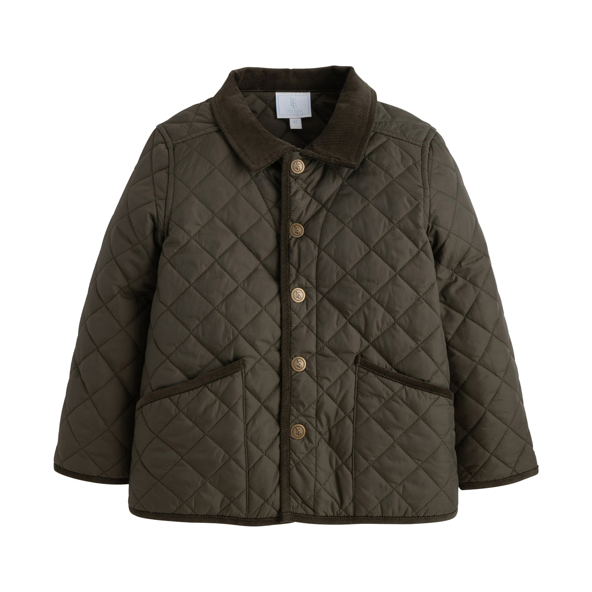 Classic Olive Quilted Jacket