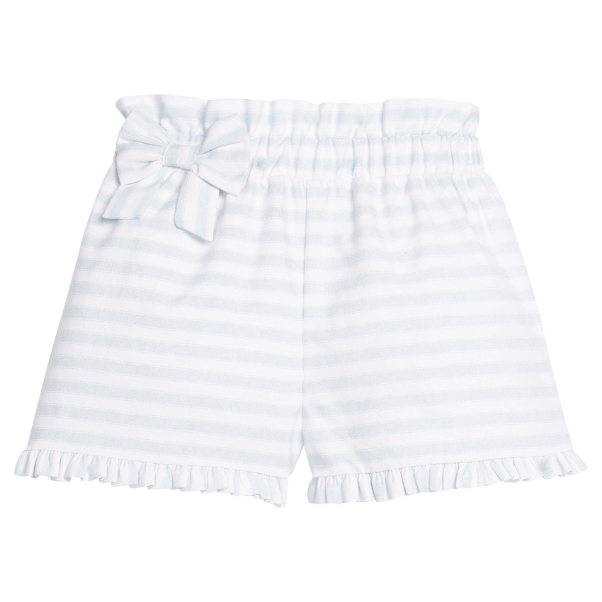 Paperbag Bow Short in Savannah Stripe