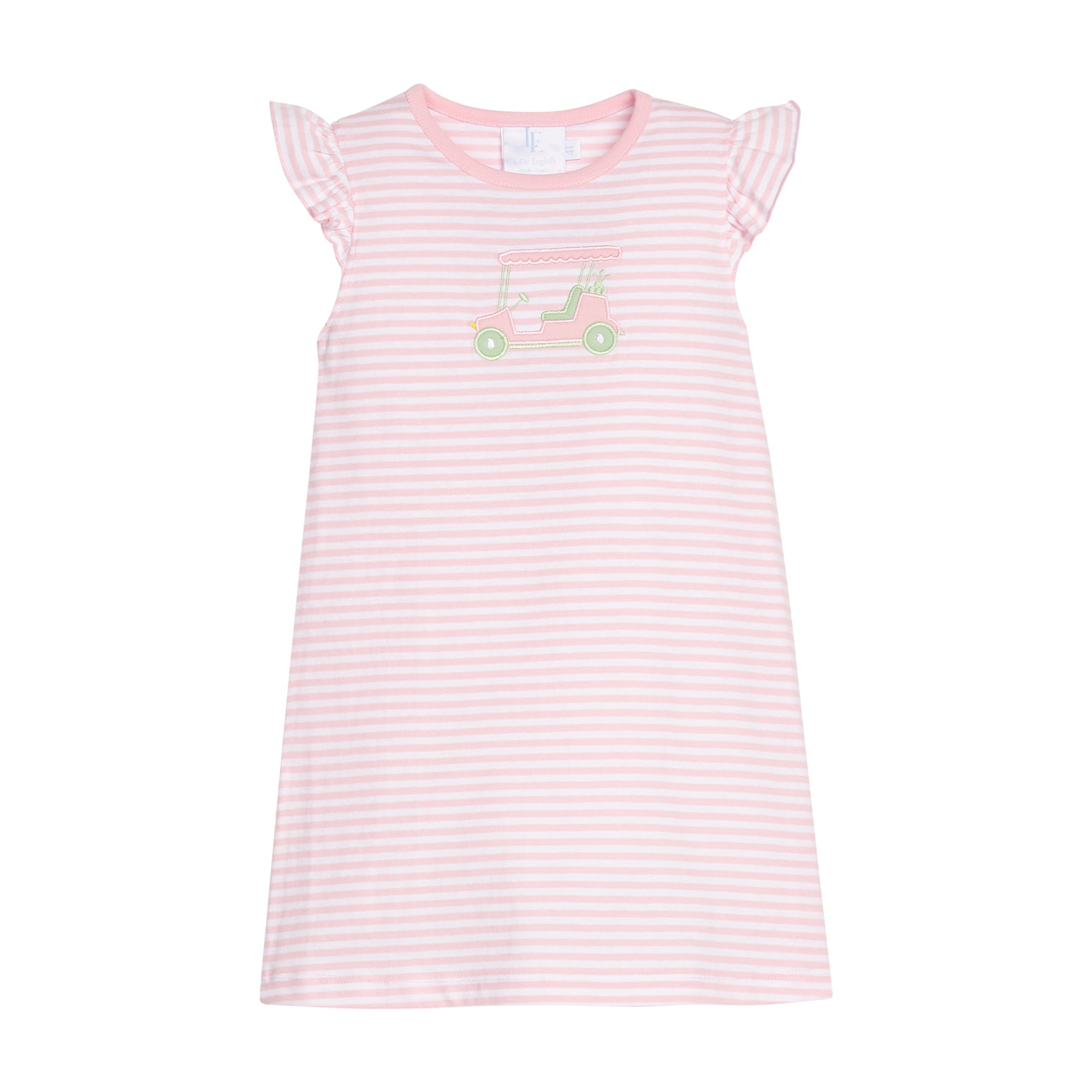 Golf Cart Applique Tilly Dress