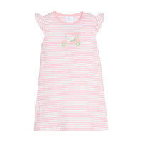 Golf Cart Applique Tilly Dress