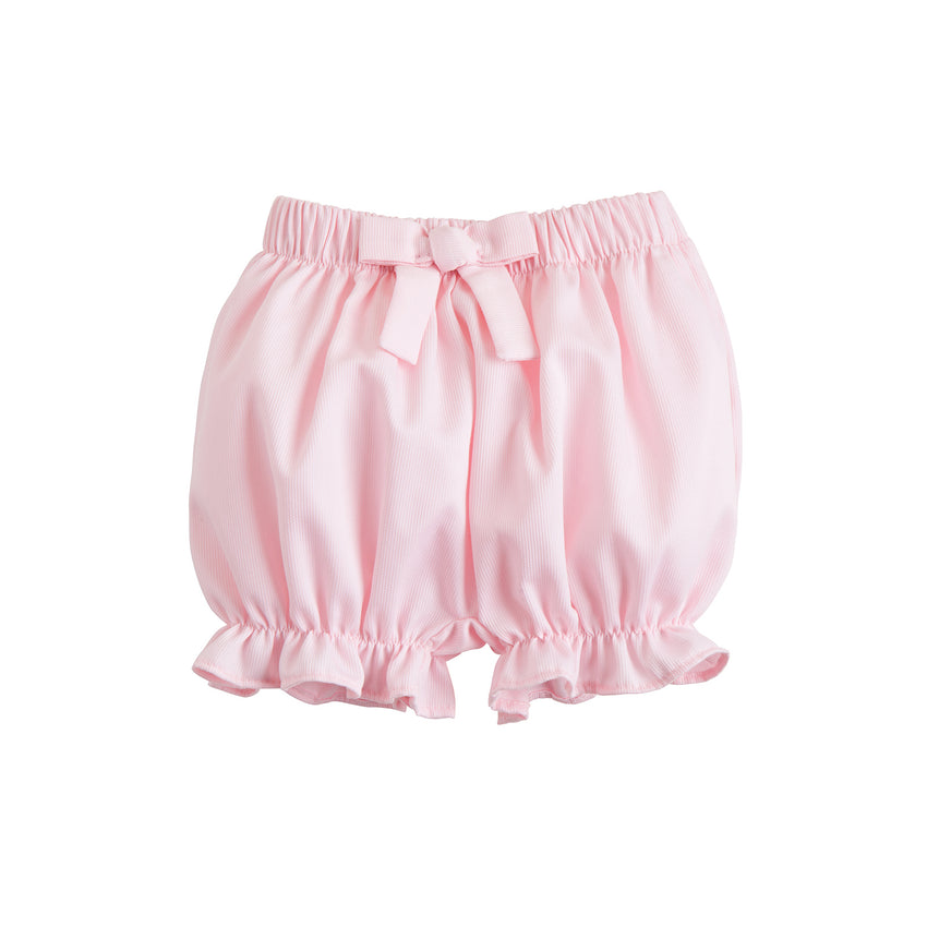 Pink Twill Bow Bloomers