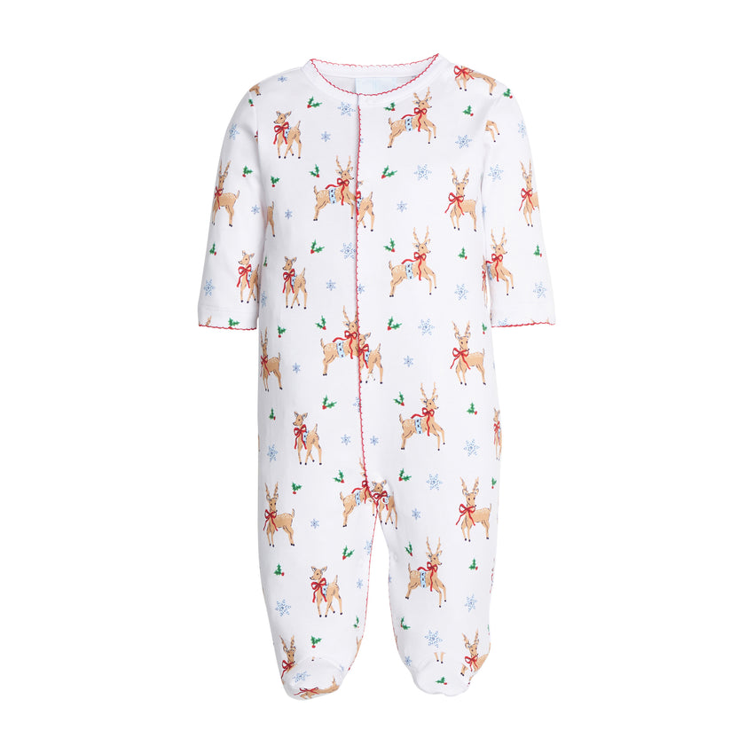 Reindeer Games Printed Footie
