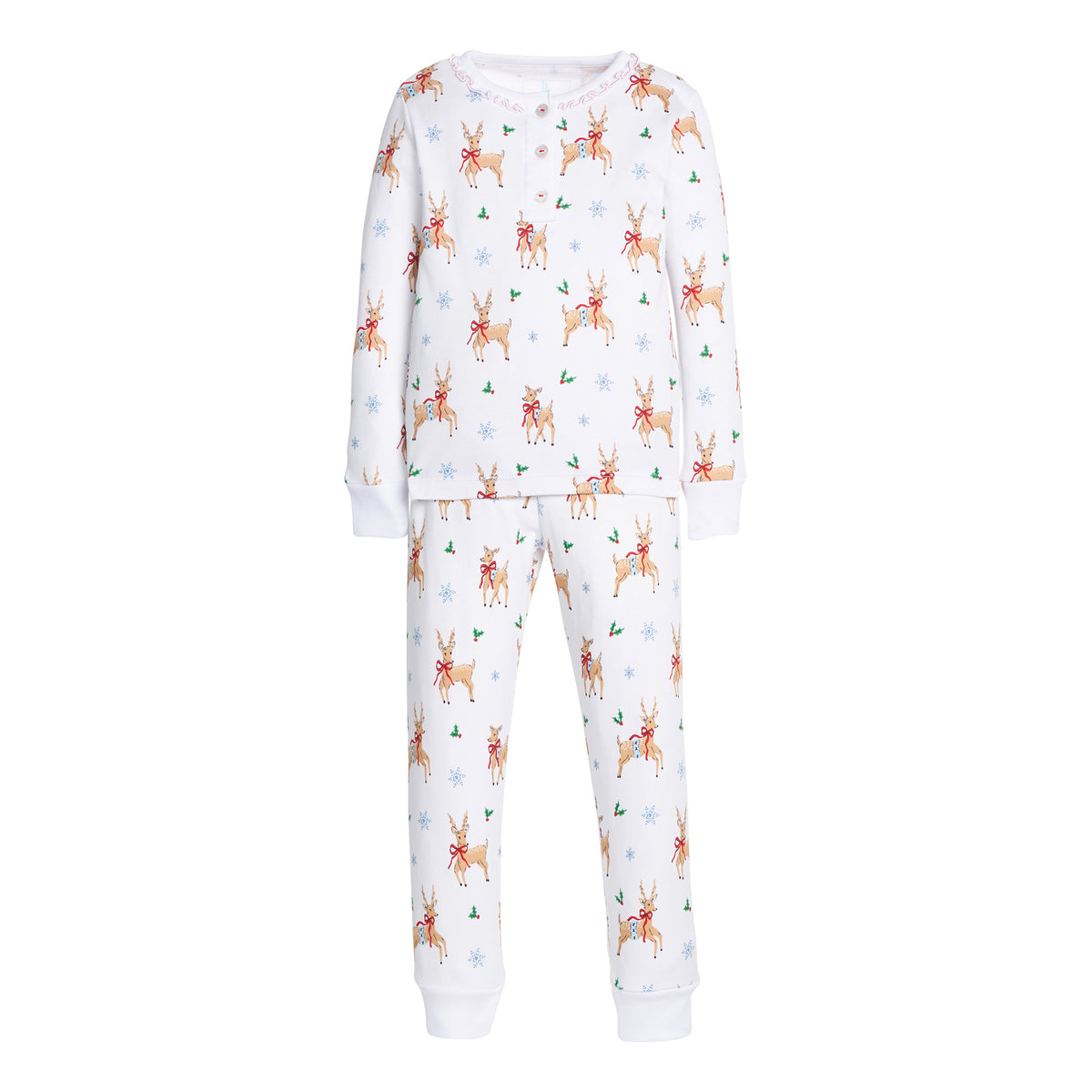 Reindeer Games Ruffled Jammies