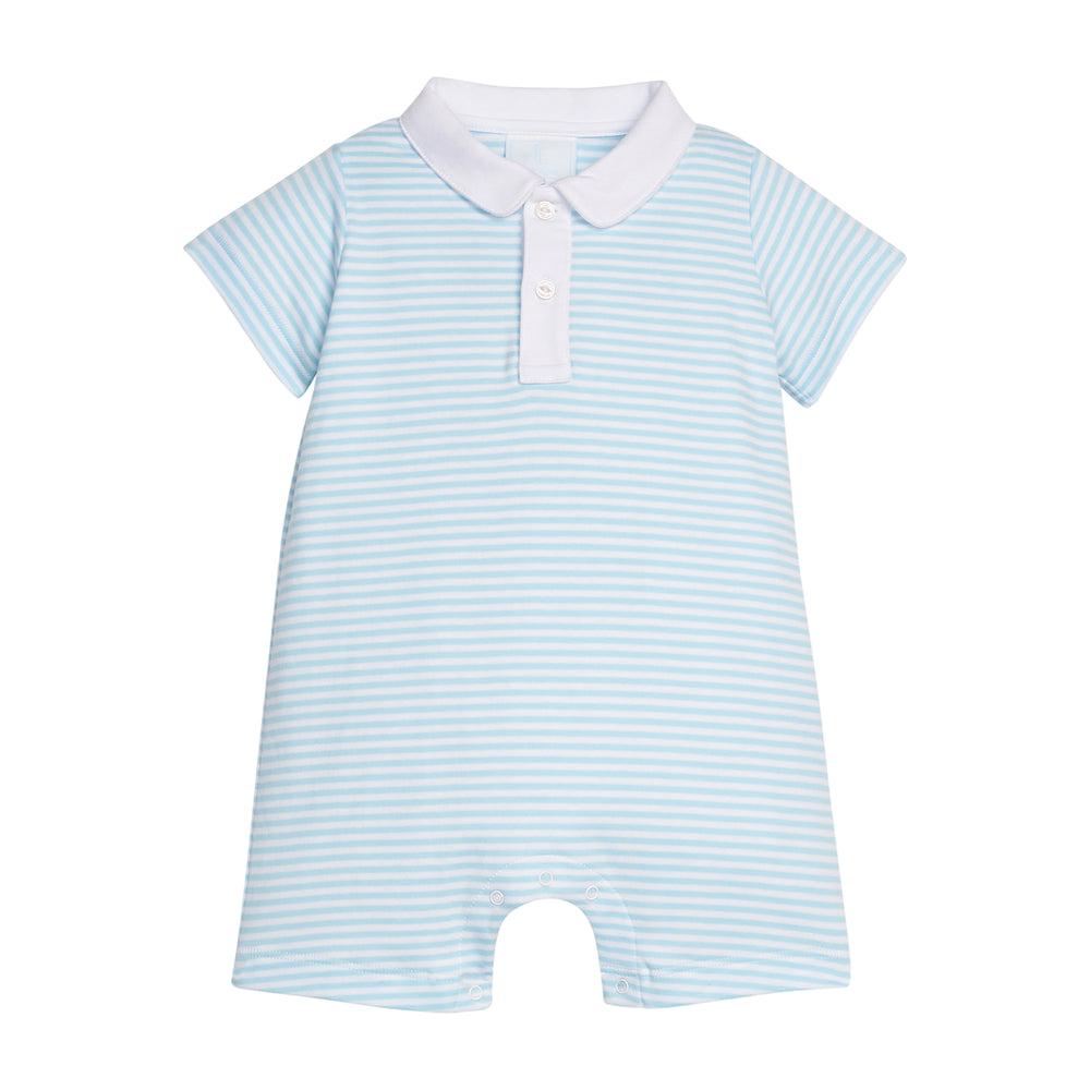 Peter Pan Romper in Sky Stripe