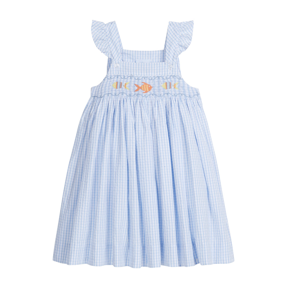 Fish Smocked Lizzy D Dress – Peaches
