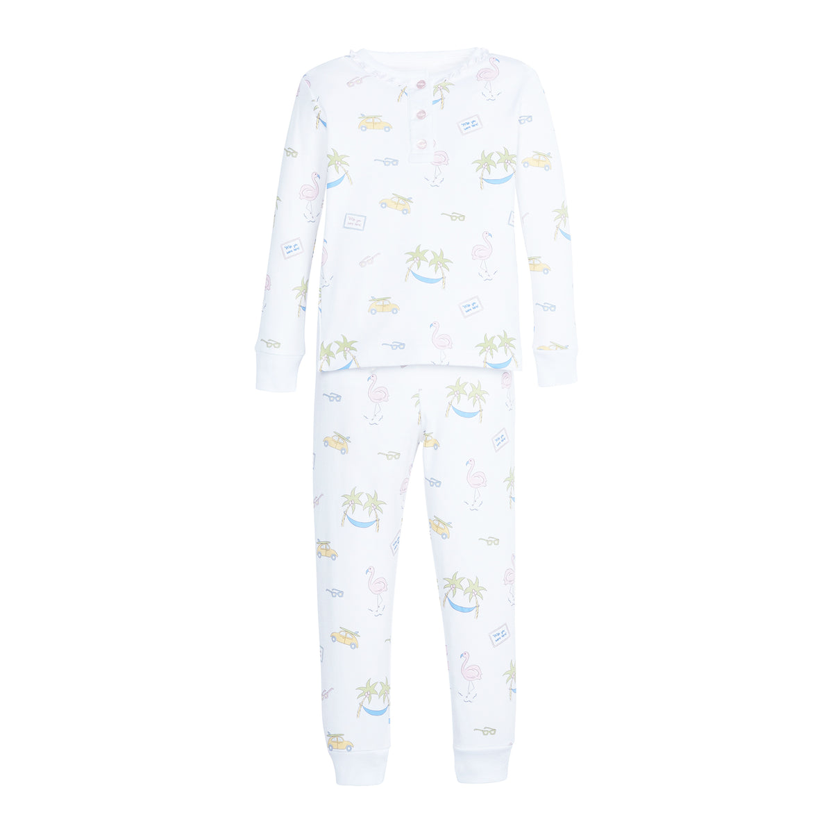 Ruffled Wish You Were Here Jammies