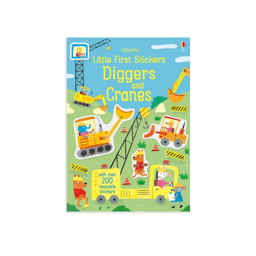 Little First Stickers Diggers and Cranes