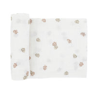 Acorns Cotton Muslin Swaddle