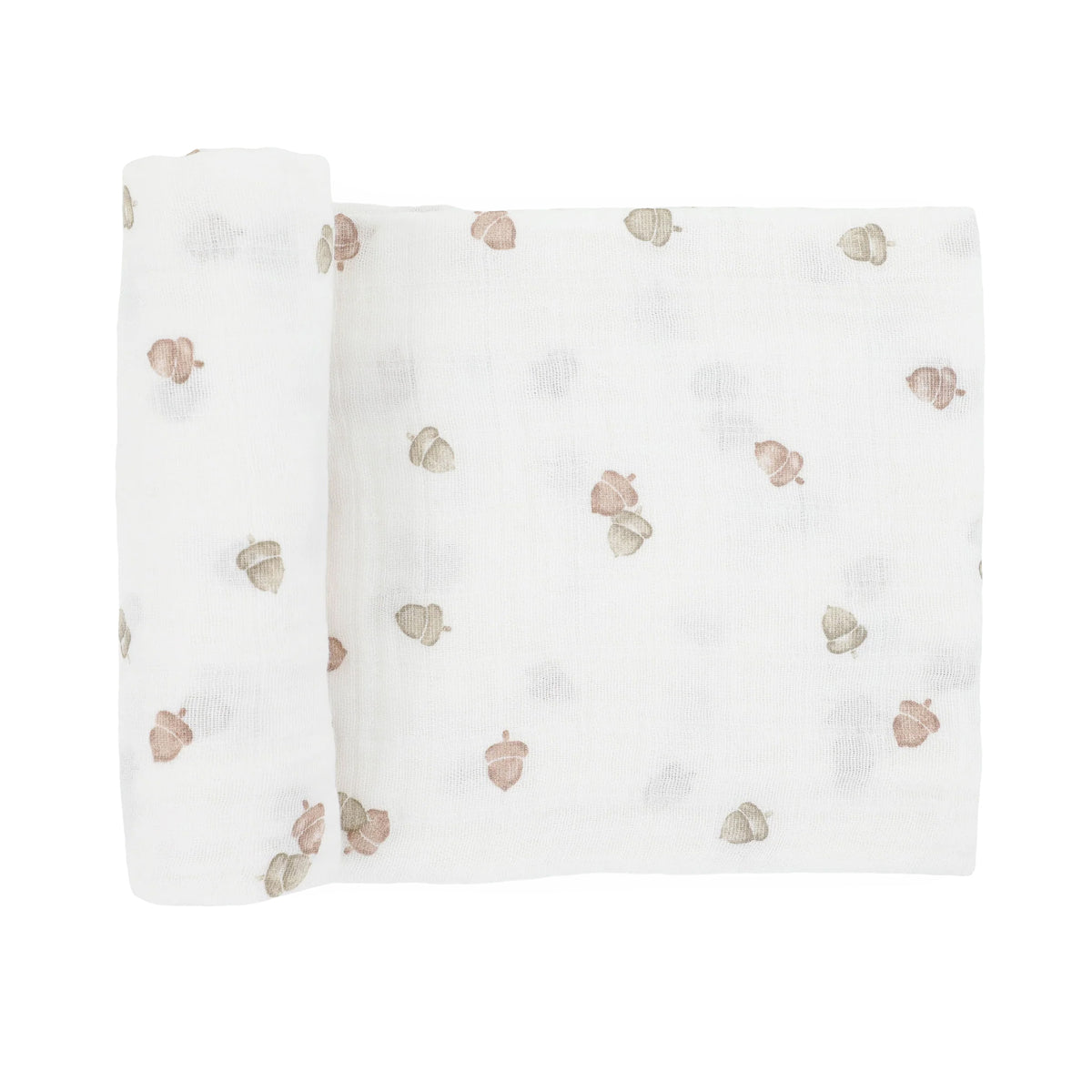 Acorns Cotton Muslin Swaddle