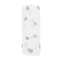 Acorns Cotton Muslin Swaddle