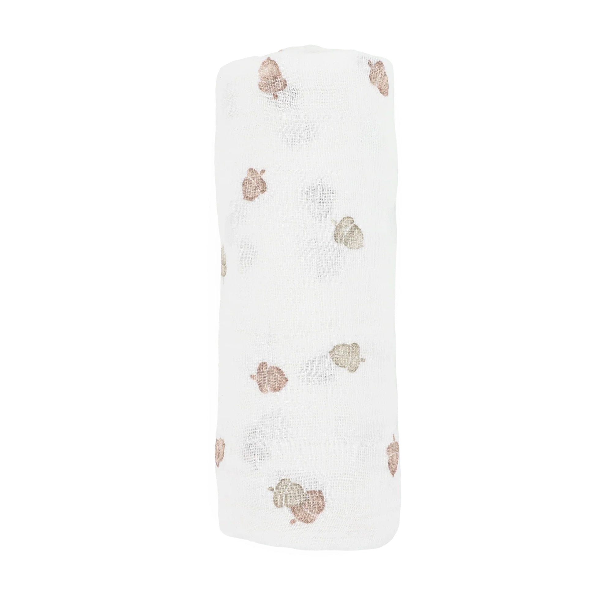 Acorns Cotton Muslin Swaddle