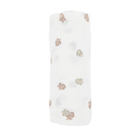 Acorns Cotton Muslin Swaddle