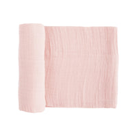 Light Pink Cotton Muslin Swaddle