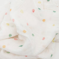 Party Dots Cotton Muslin Swaddle