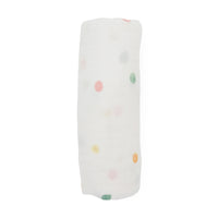 Party Dots Cotton Muslin Swaddle