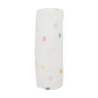 Party Dots Cotton Muslin Swaddle
