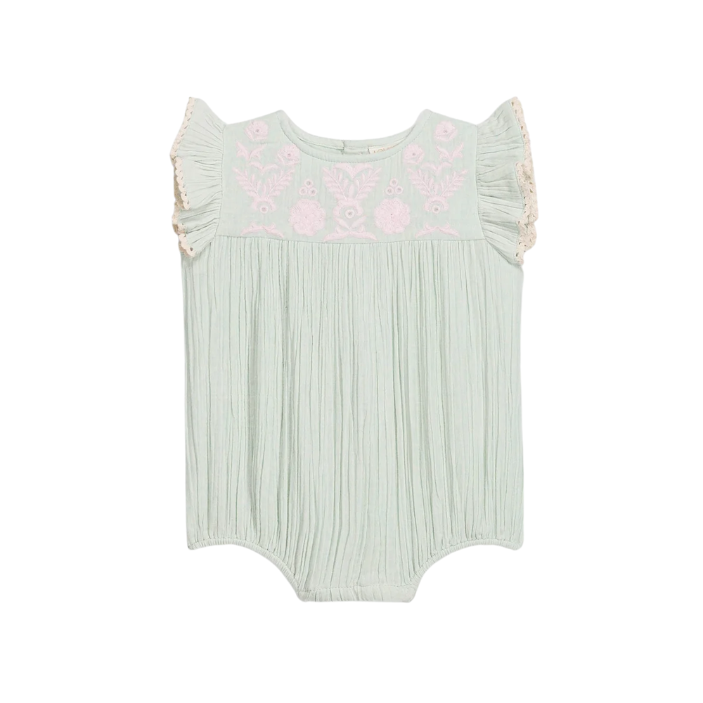Nusha Romper in Almond