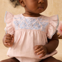 Nusha Romper in Pink