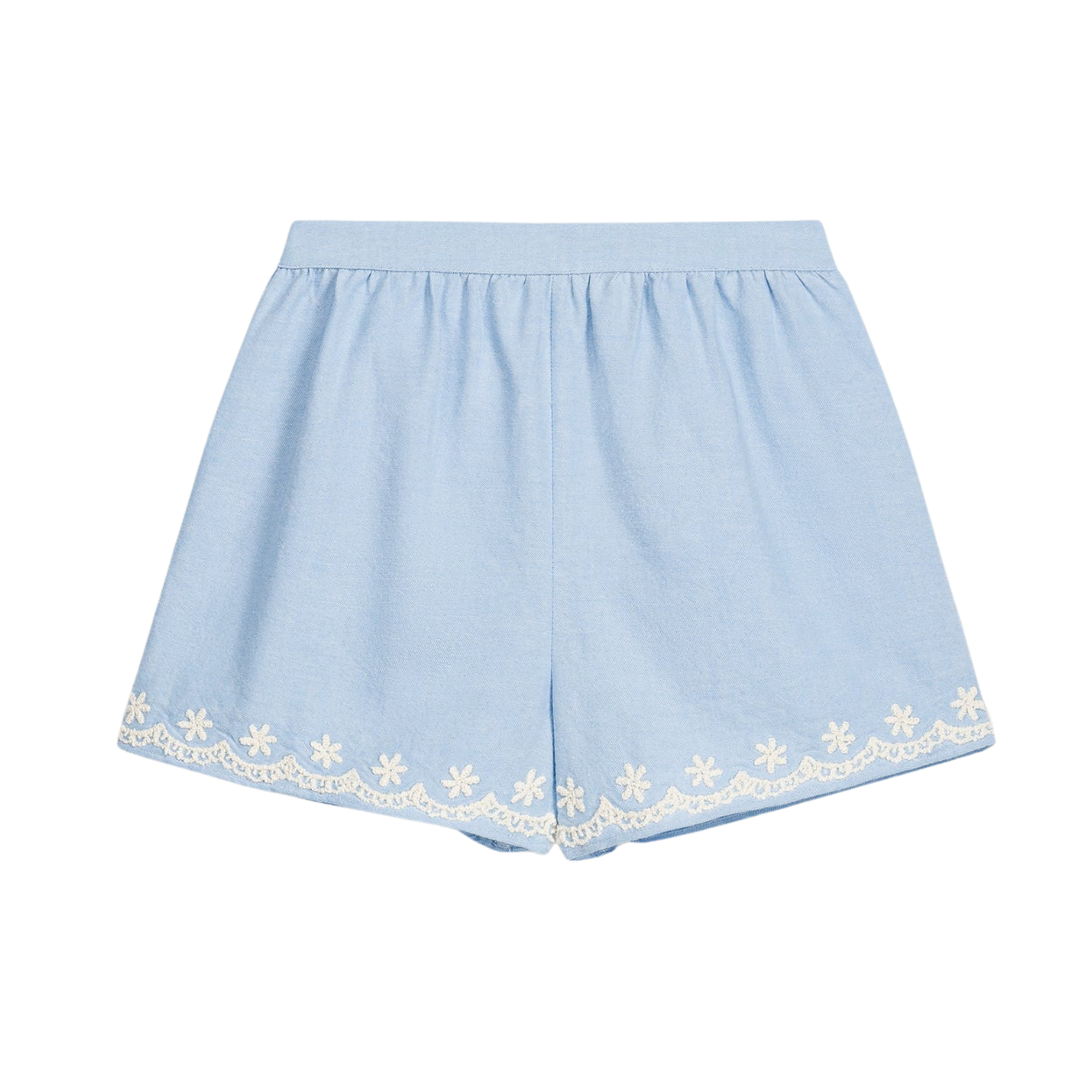 Vally Shorts in Oxford Blue