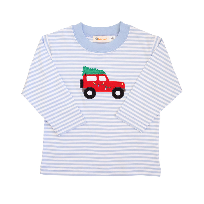 Christmas Jeep Long Sleeve T-Shirt