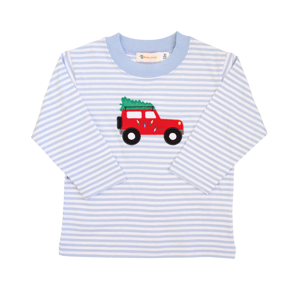 Christmas Jeep Long Sleeve T-Shirt