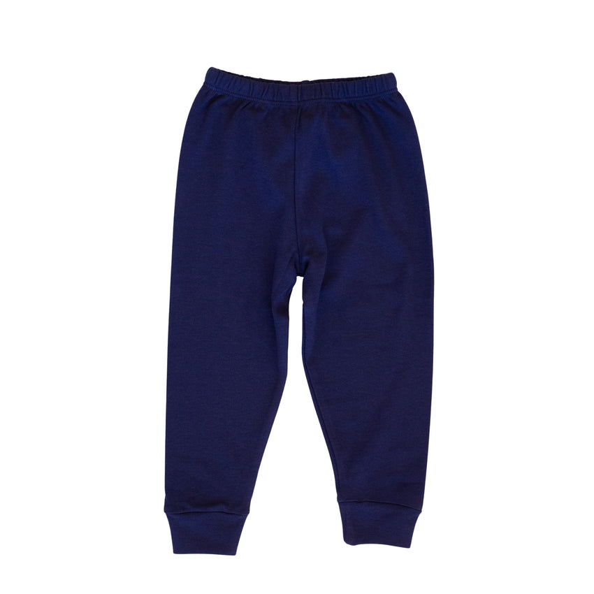Navy Knit Joggers