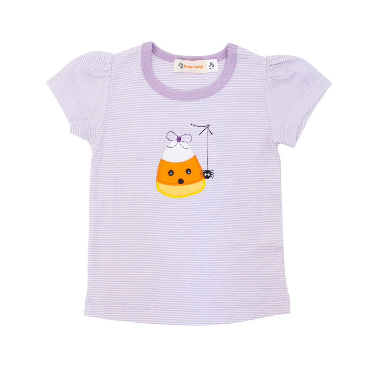 Lavender Stripe Candy Corn T-Shirt
