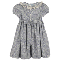 Fall Bloom Smocked Dress