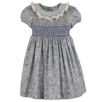 Fall Bloom Smocked Dress